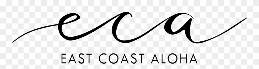 East Coast Aloha Logo Clipart