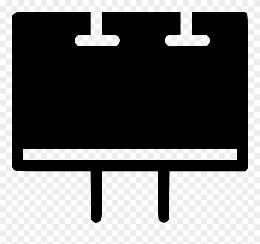 Billboard Clipart Svg - Icon - Png Download