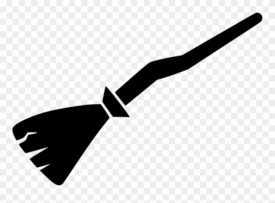 Autumn Broom Evil Halloween Horror Spooky Comments - Icon Clipart