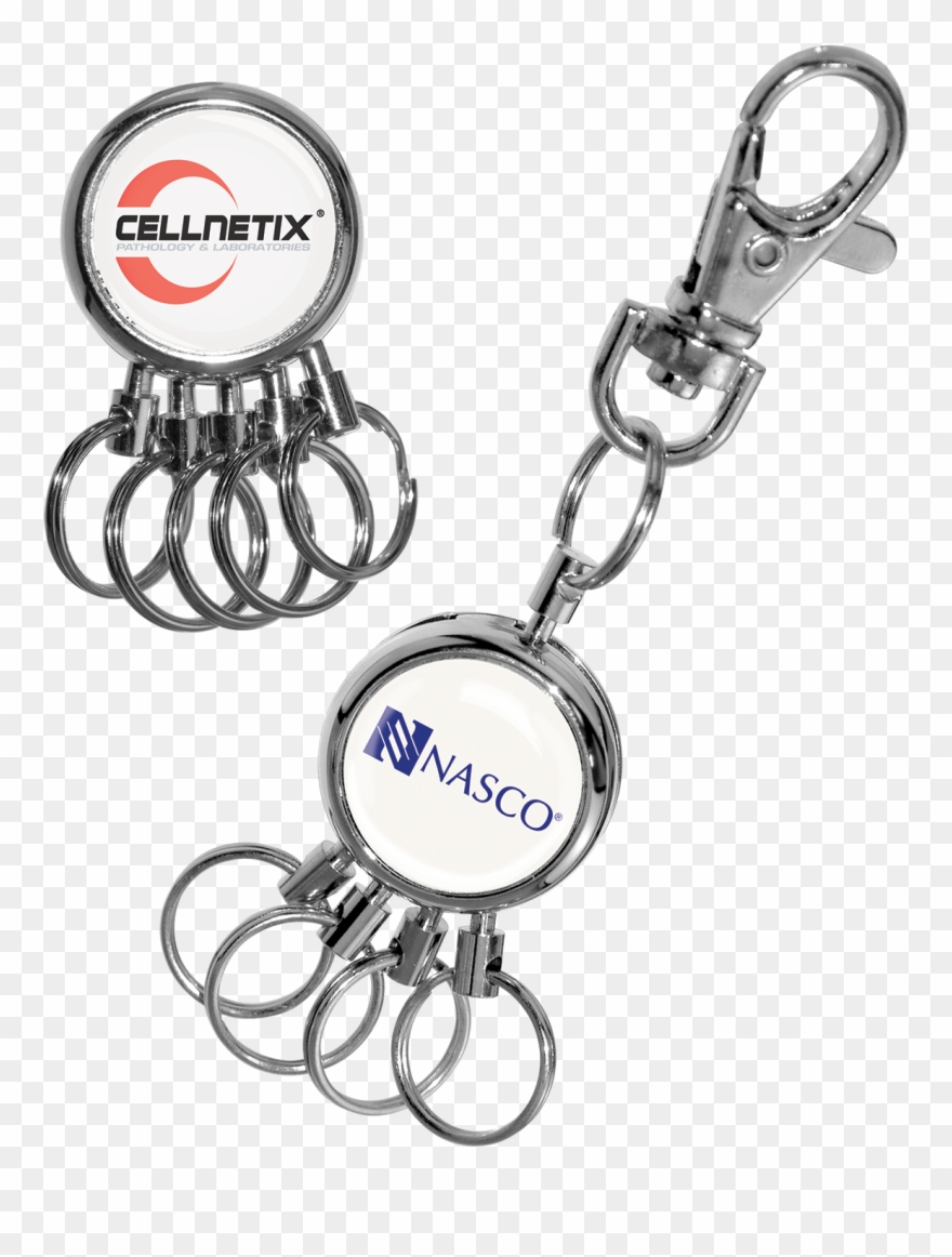Spider Key Chain Clipart - Cellnetix - Png Download