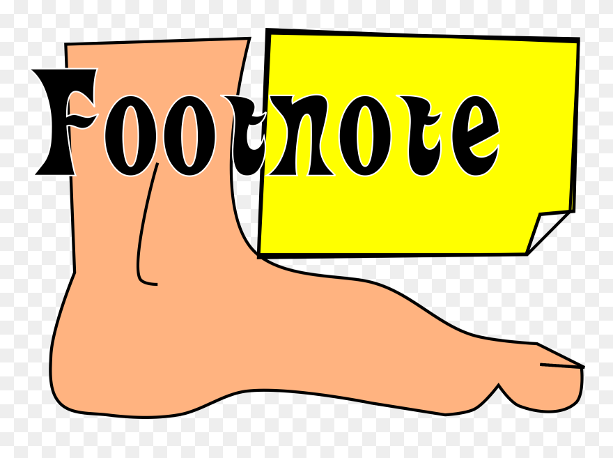 Quotation Scientific Paper Op - Footnote Clipart - Png Download