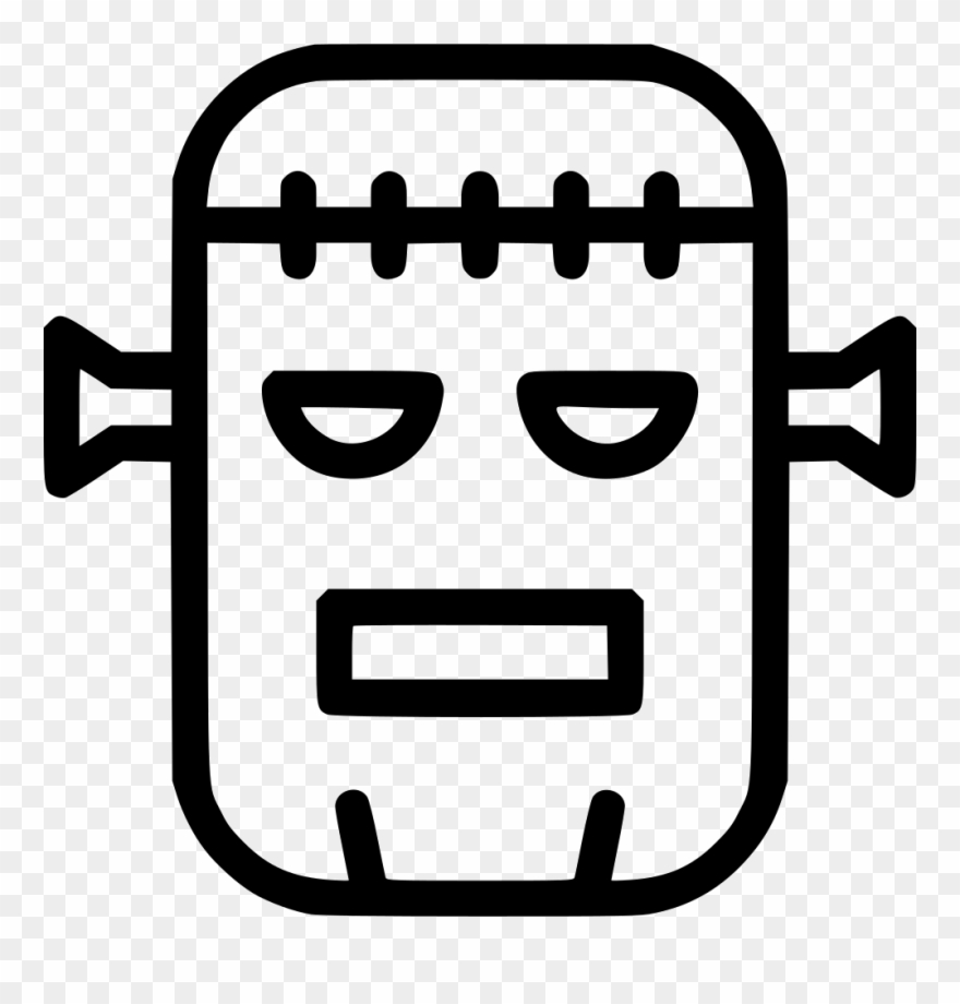 Frankenstein Dead Zombie Monster Horror Character Comments - Horror Movies Icon Clipart