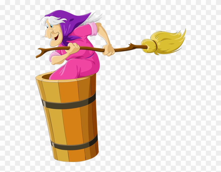 Publicat De Eu Ciresica La - Baba Yaga Clipart