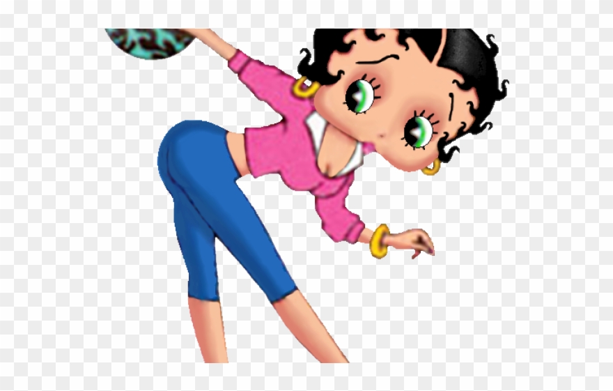 Diver Clipart Diva - Betty Boop Bowling - Png Download