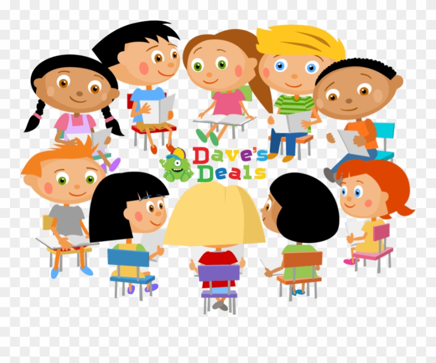 Affordable And Great Value Children Books - Book Club Kids Clipart - Png Download
