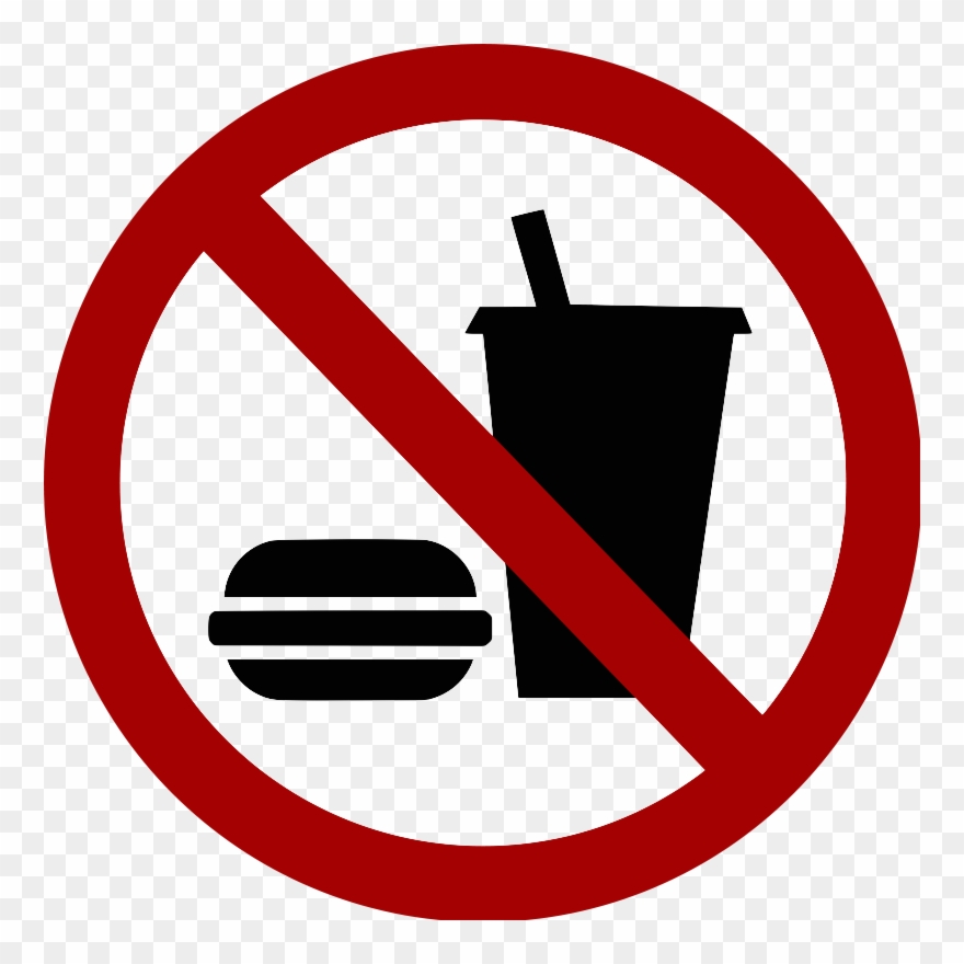 Sci Tech Lab Policies - No Food And Drink Icon Clipart
