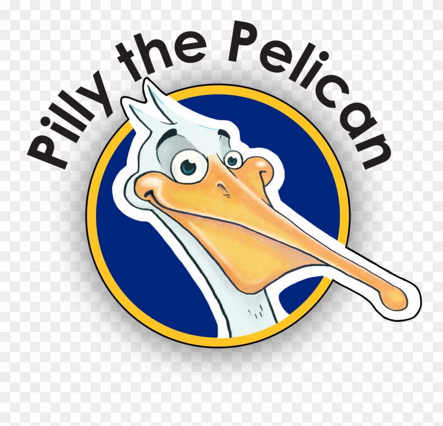 Pilly The Pelican Children's Books - Together We Can Change The World Clipart