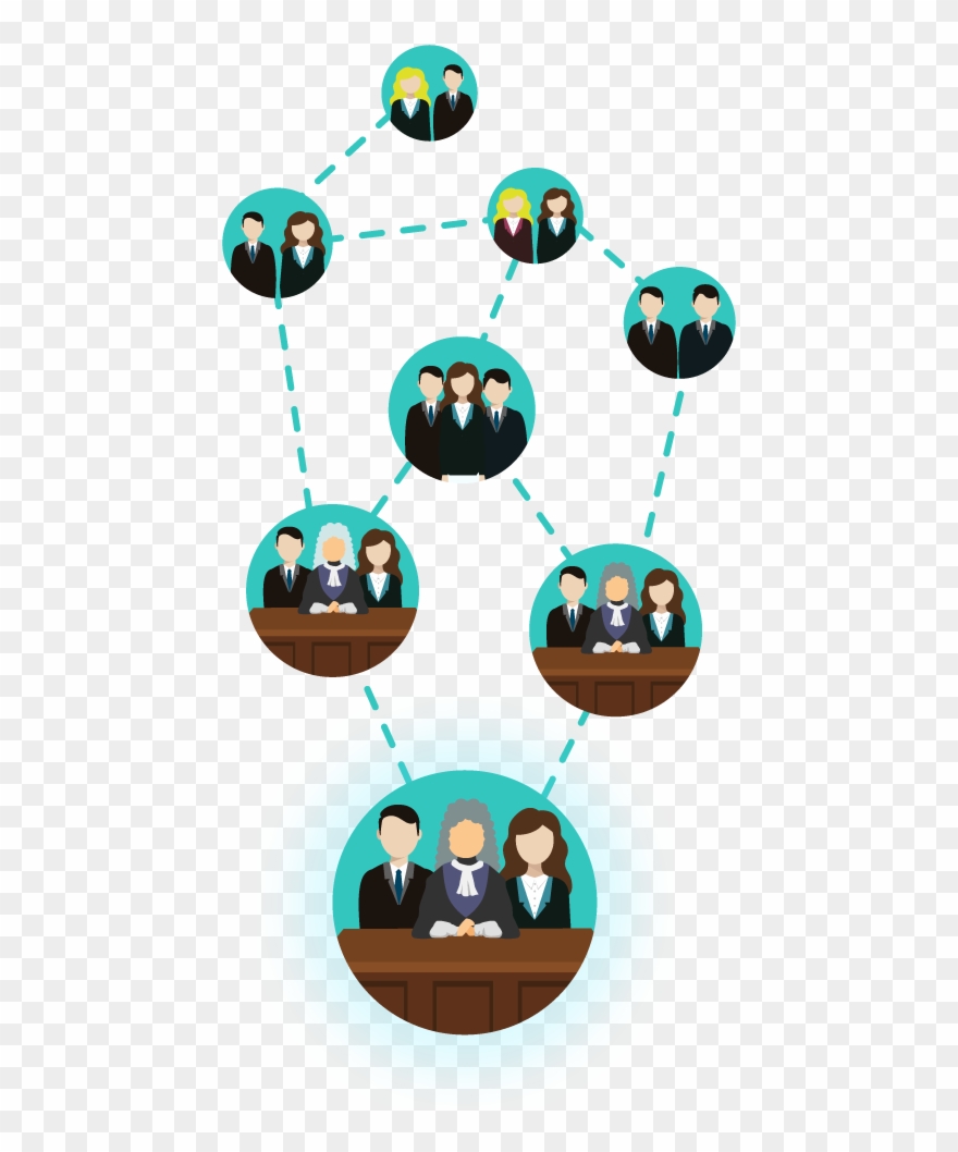 Jury Network Is Applied To Situations Where Smart Contract Clipart