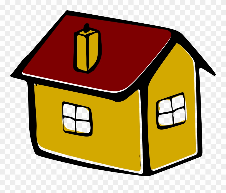 Big Image - Desenho De Casinhas Coloridas Clipart