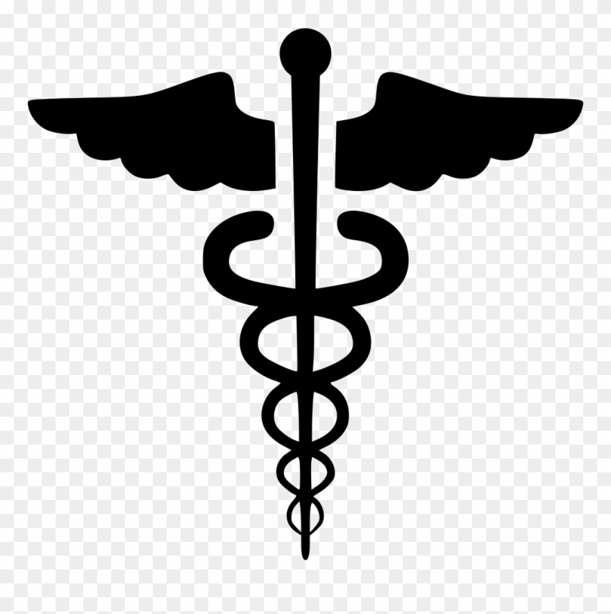 Breathing Clipart - Transparent Caduceus Icon - Png Download