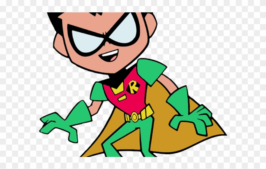 Cyborg Clipart Team Titans Go - Teen Titans Go To The Movies Robin - Png Download