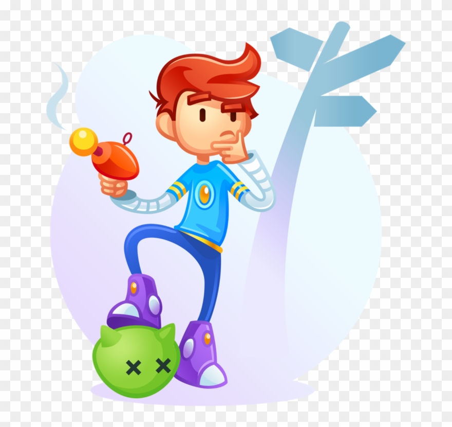 The Steam Train - Cartoon Clipart