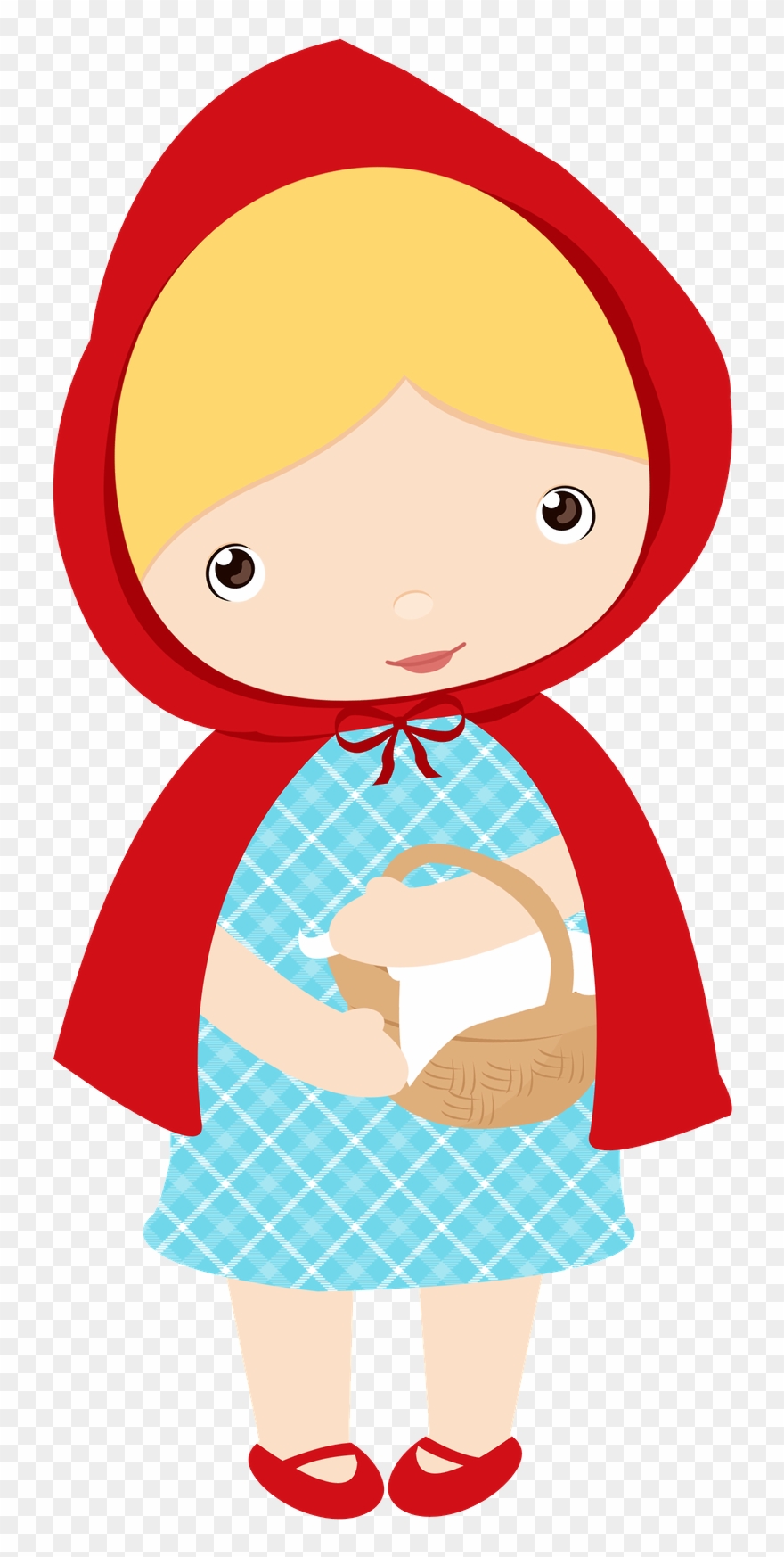 Minus Red Riding Hood, Little Red Ridding Hood, Silhouette - Clip Art For Little Red Riding Hood - Png Download