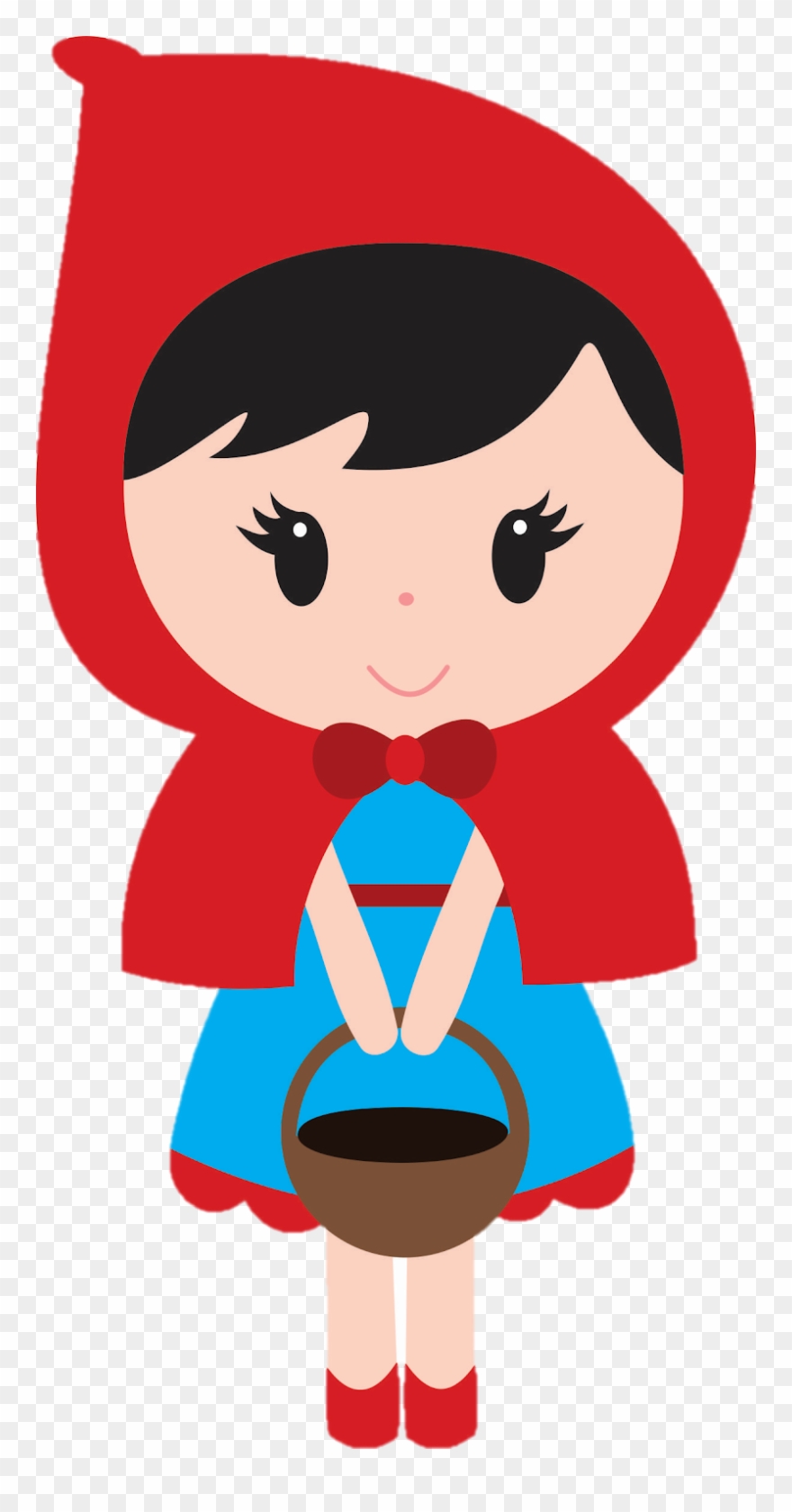 Little Red Riding Hood Free Clipart Clipart Creationz - Little Red Riding Hood Clipart - Png Download