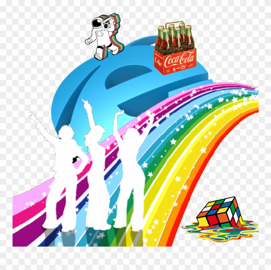 Rainbow Background Clipart