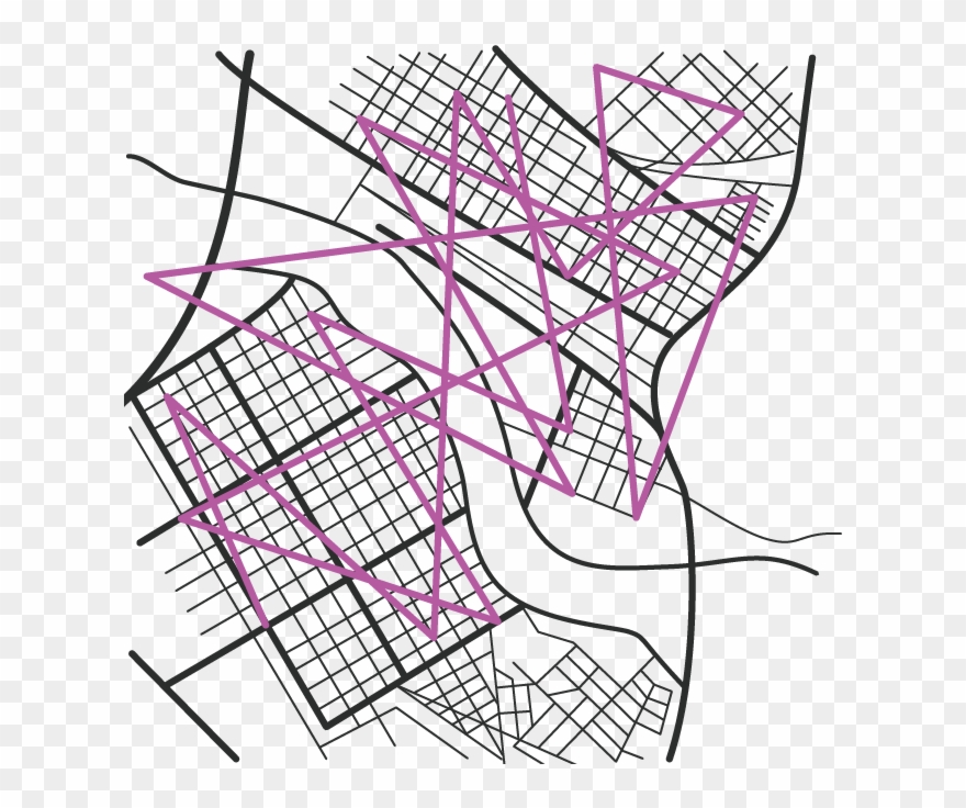 Examples Include Casual Carpool, University And Employer - Line Art Clipart