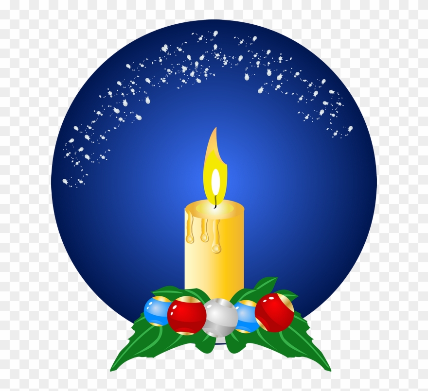 Natal - Advent Candle Clipart