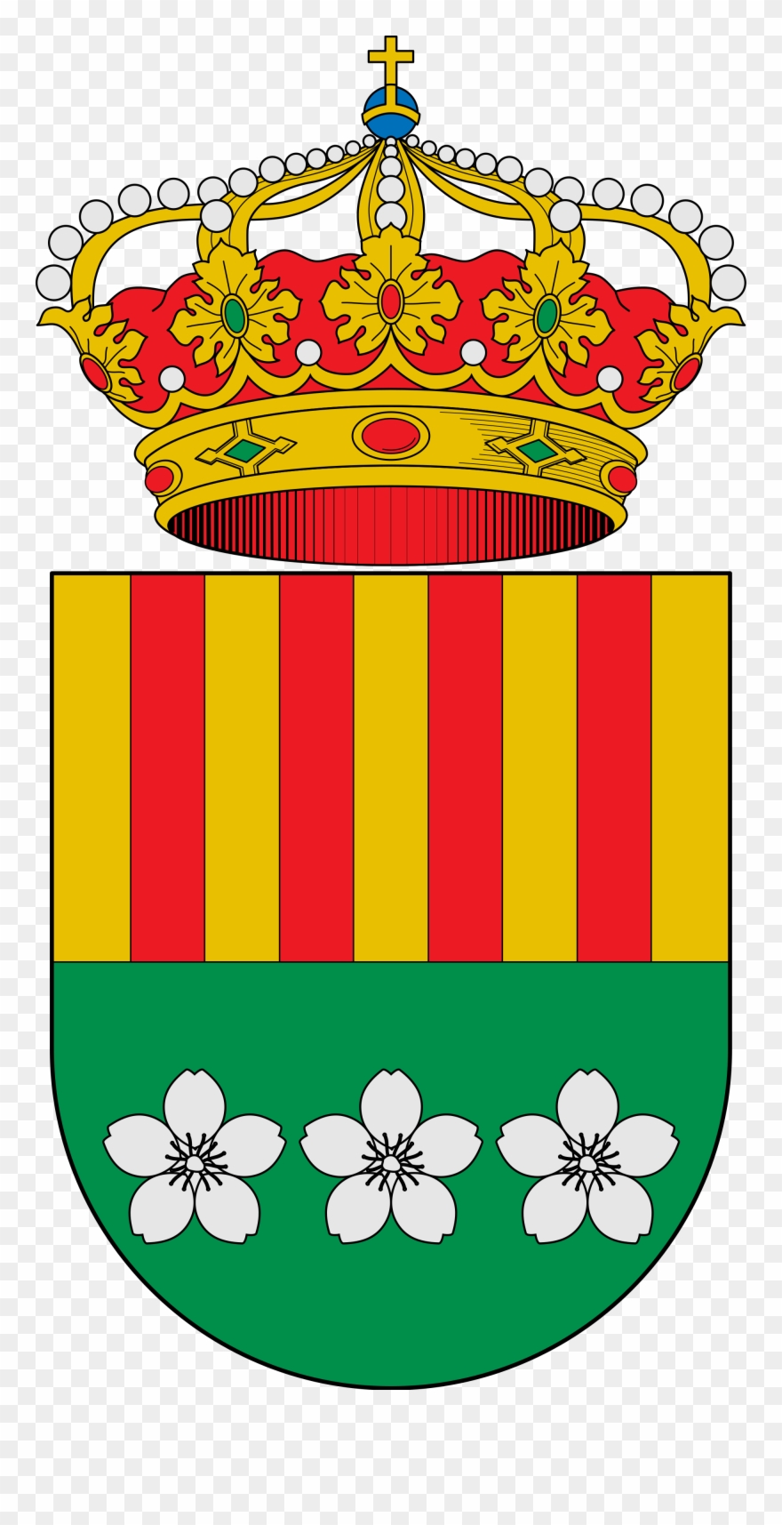 Open - Montserrat Coat Of Arms Clipart