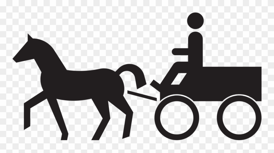 Sinnbild Gespannfuhrwerk, Stvo - Verkehrsschild Kutsche Clipart
