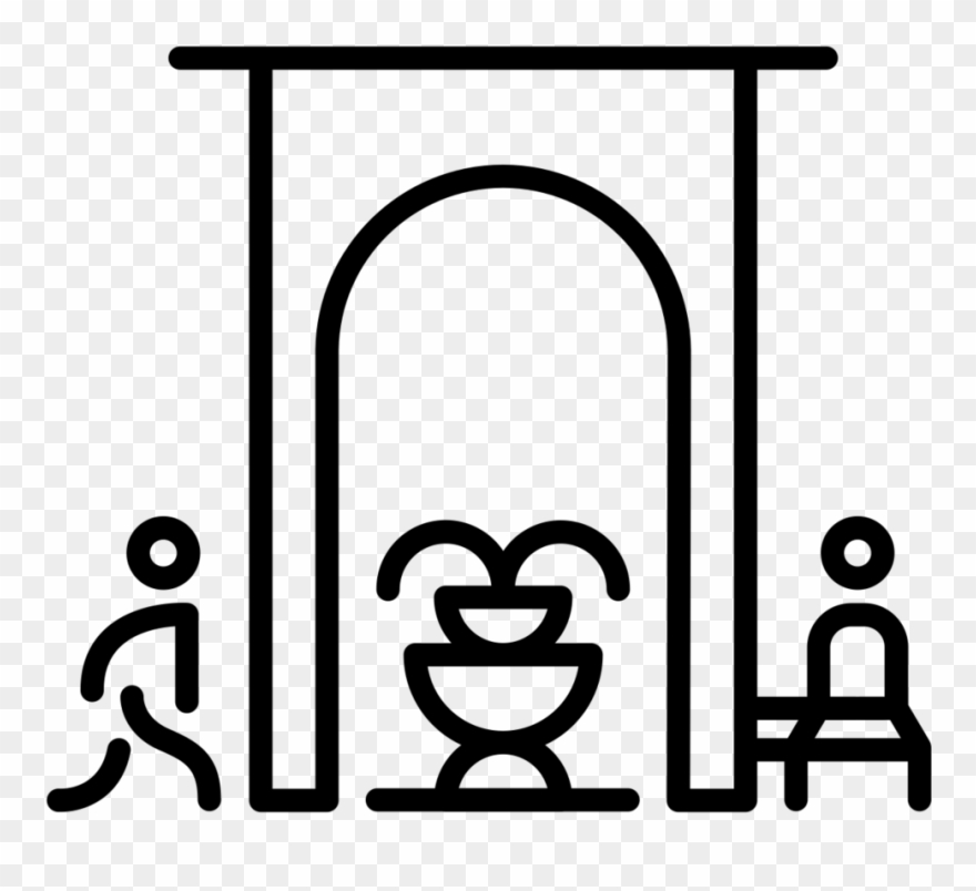 Public Space - Icon Gathering Space Png Clipart