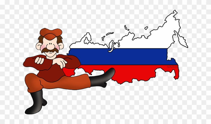 Russia Map Clipart
