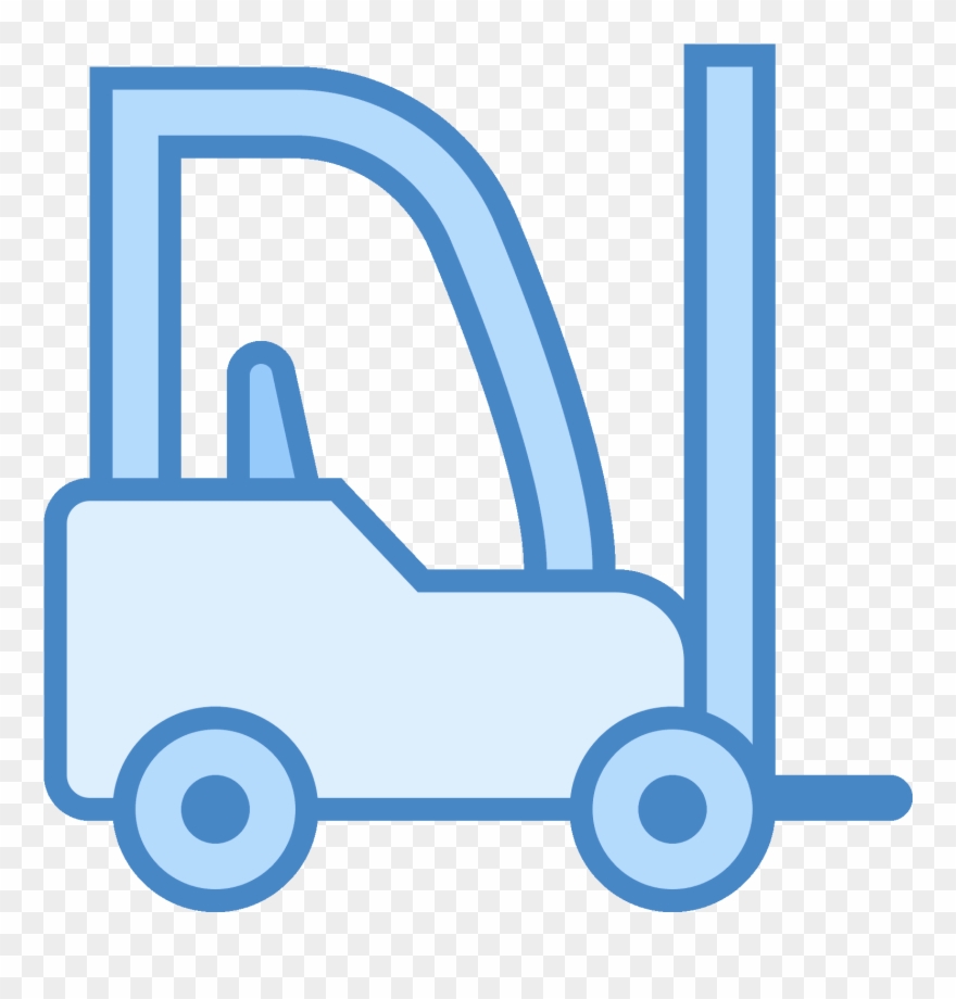 Chariot Élévateur Icon - Forklift Clipart