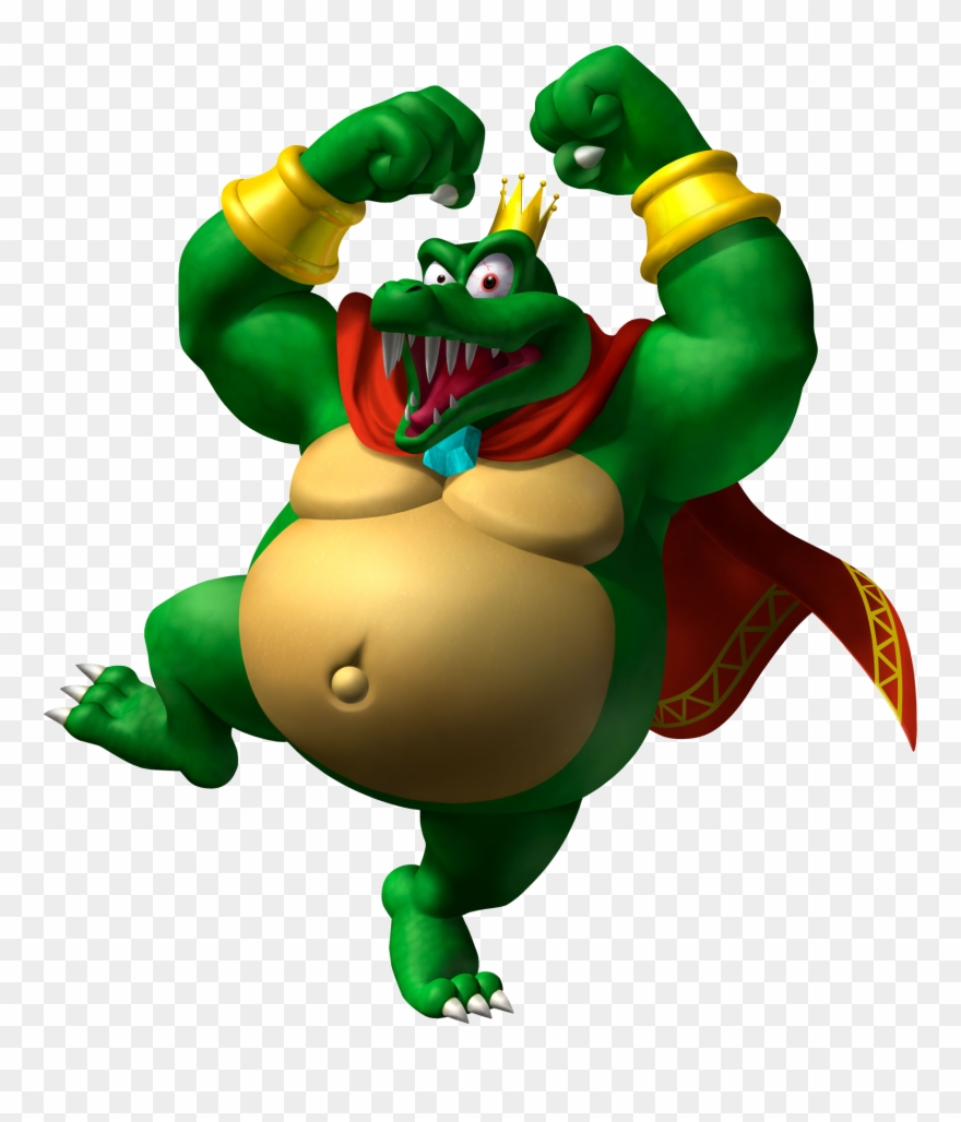 Rool Is The Kroaking King Of Kremlings, And Is Very - Donkey Kong King K Rool Clipart