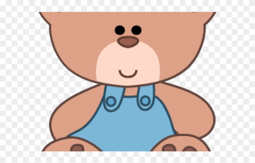 Bear Cub Clipart - Boy Teddy Bear Clip Art - Png Download