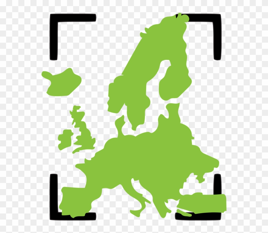 Fresh Expressions Of Ending Commercial Sexual Exploitation - Europe Blue Vector Map Clipart