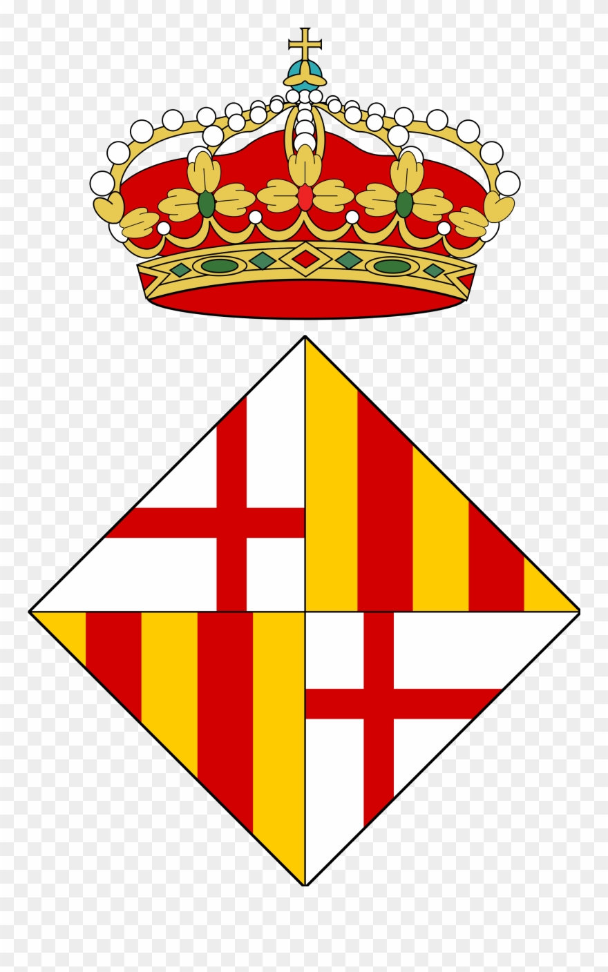 Open - Escut Barcelona Clipart