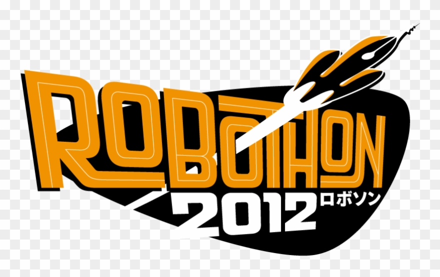 Spectacular Lettering Of The Word Robothon With A Ufo - Unidentified Flying Object Clipart