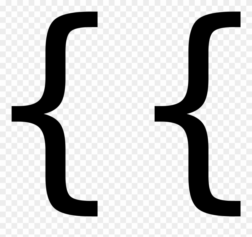 Banner Stock File Double Brackets Icon - Double Brackets Png Clipart