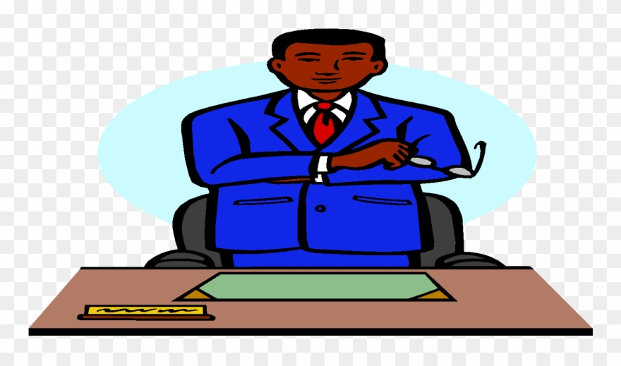 Conference Clipart School Administrator - Principal Clipart - Png Download