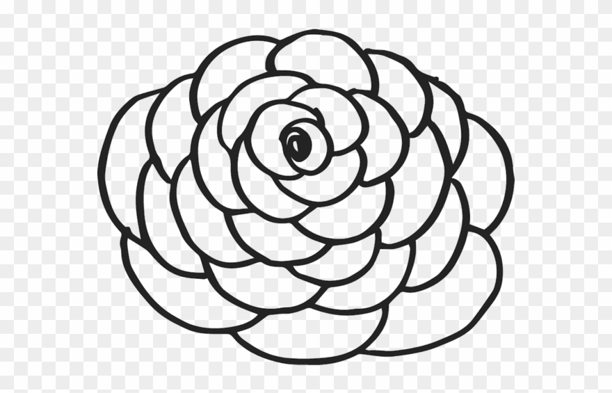 Rubber Stamp Leaf Stamps Stamptopia - Flower Stamp Outlines Clipart