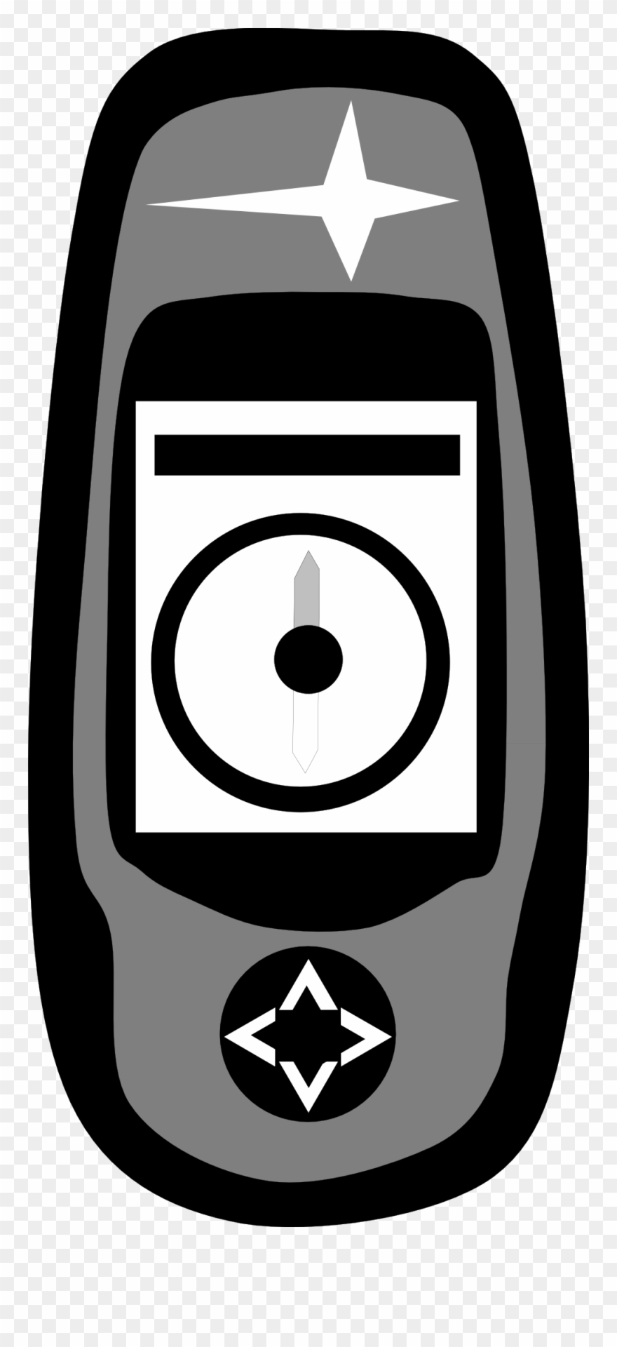 Gerald G Magelan Handheld Gps 555px - Gps Clipart - Png Download