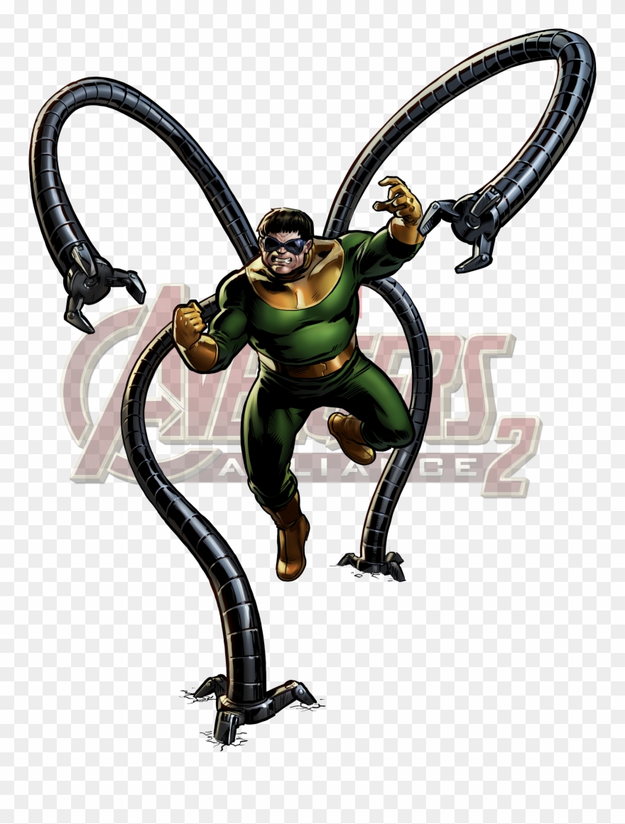 Otto Octavius Marvel Spiderman Clipart