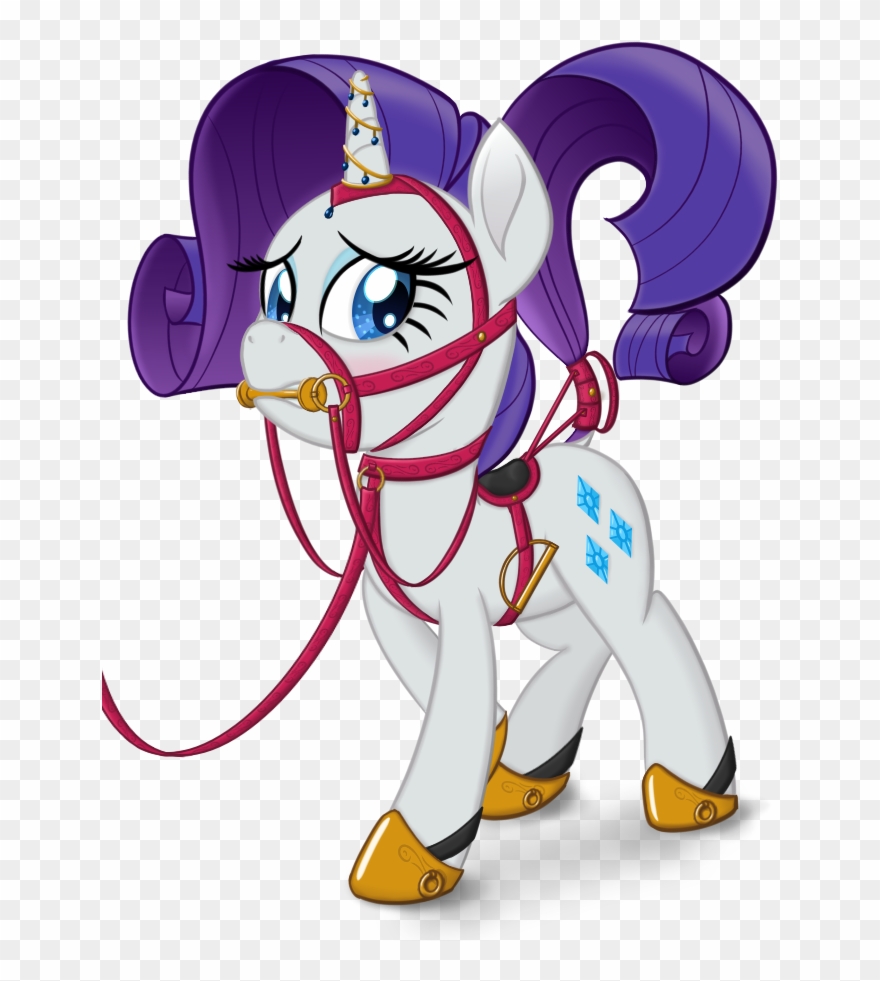 Cybersquirrel, Bit Gag, Blushing, Bondage, Bridle, - Cartoon Clipart