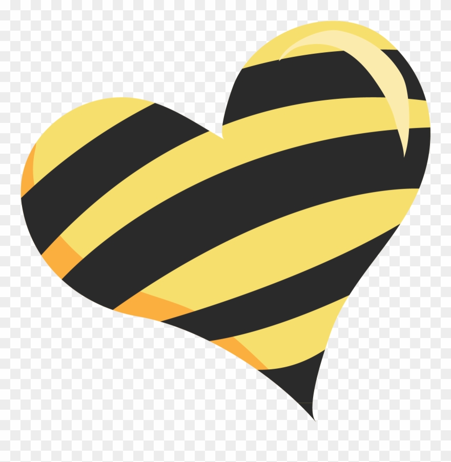 Photo By @daniellemoraesfalcao - Black And Yellow Heart Clipart