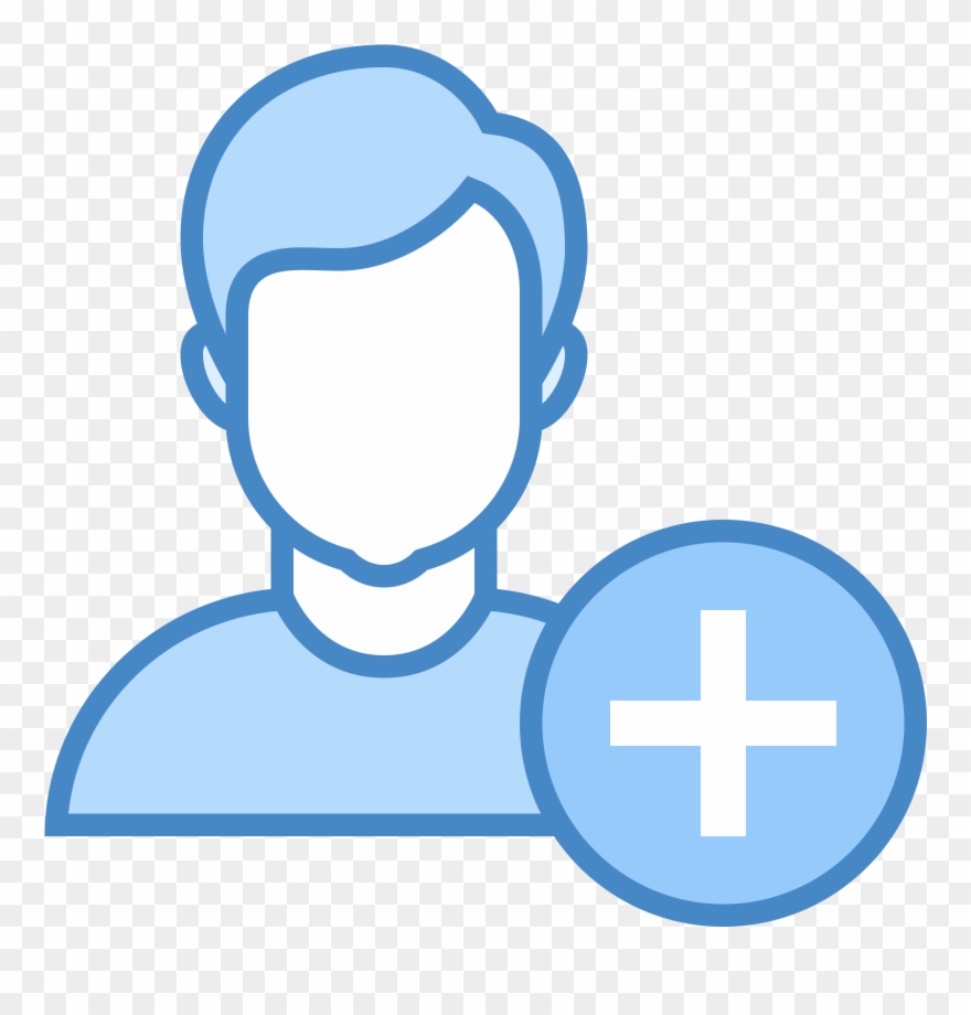 Go To Image - Add User Icon Clipart