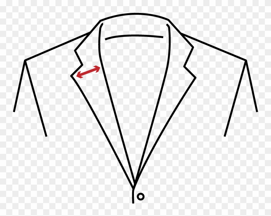 The Relationship Between Jacket - Easy Drawing Of A Suit Clipart