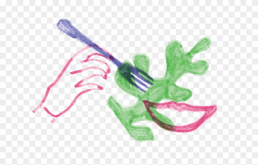 Recess Eat Your Greens - Child Art Clipart