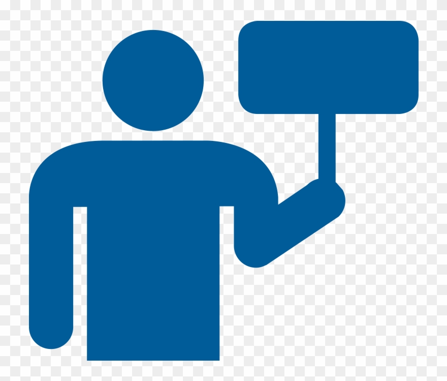 Blue Orientation Icon - Georgian College Clipart