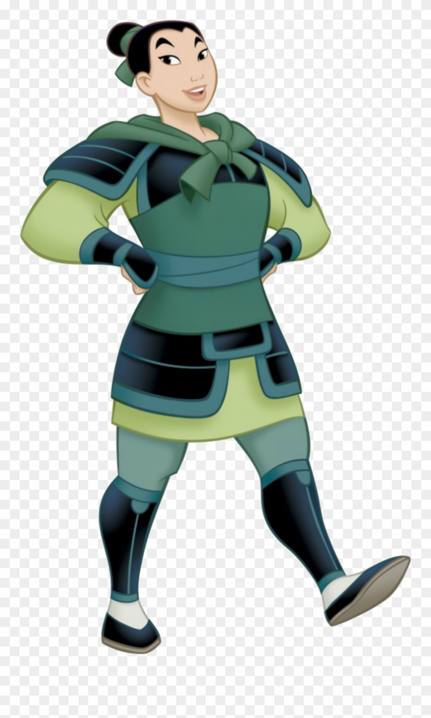 Mulan - 12 - Little Heroes Grow Up Clipart