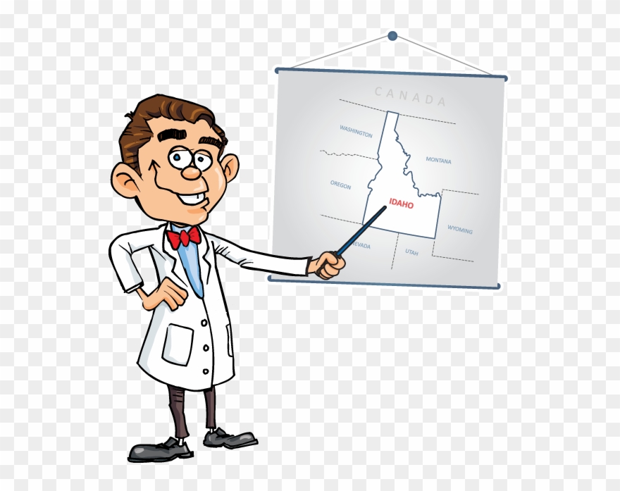 Dr Potato On French Fries - Cartoon Doctor Clipart