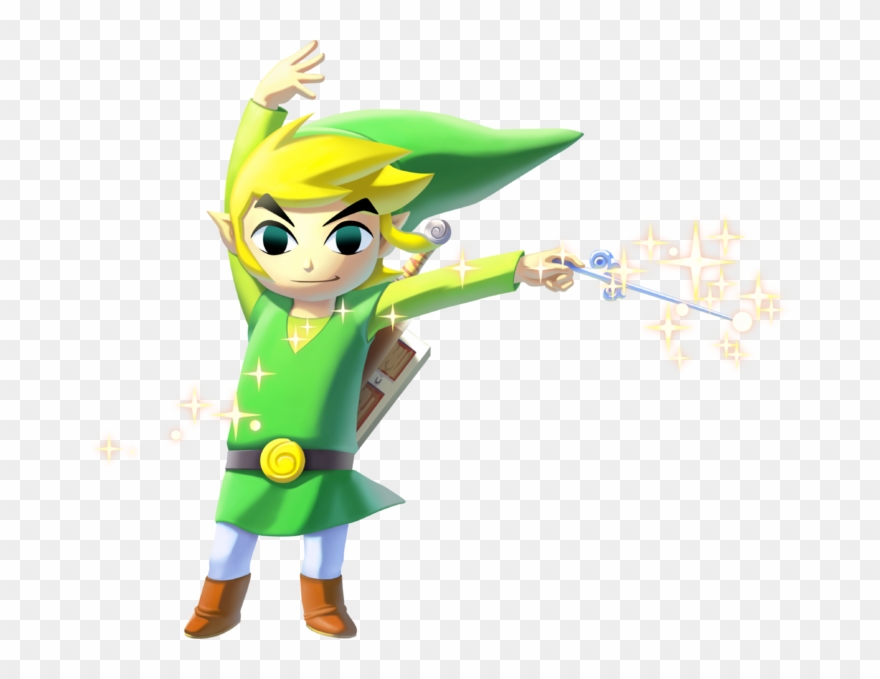 Toon Link The Awesome - Nintendo Amiibo Legend Of Zelda Series: Toon Link Clipart