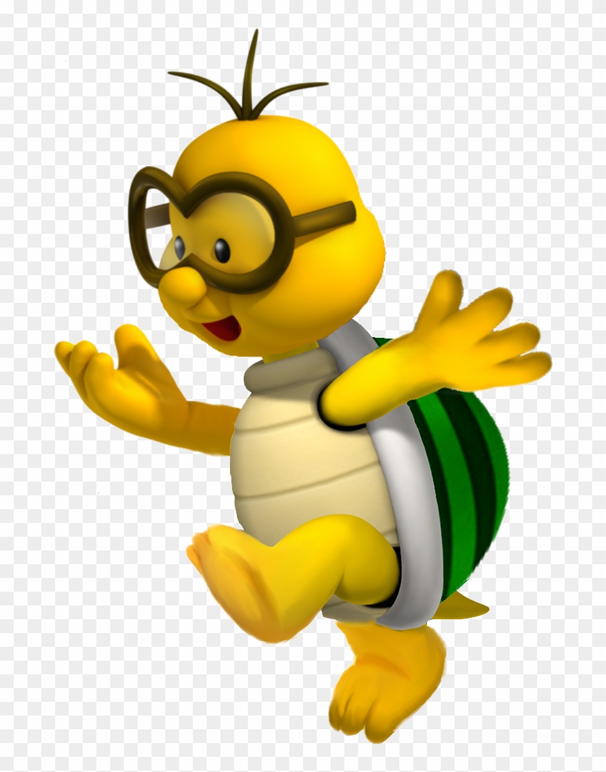 No Cloud Lakitu - Gold Koopa Troopa Clipart