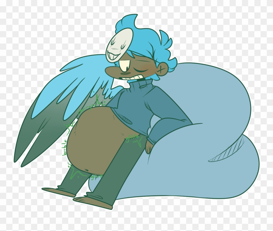 Christmas Gift For @goopygut Darling's Relaxing After - Cartoon Clipart