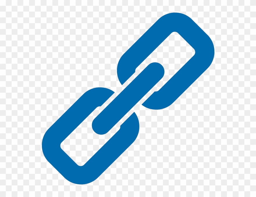 Svg Link Clip Art Royalty Free Download - Link Icon Png Blue Transparent Png
