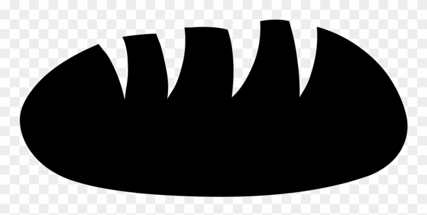 Bread Silhouette - Loaf Of Bread Silhouette Clipart