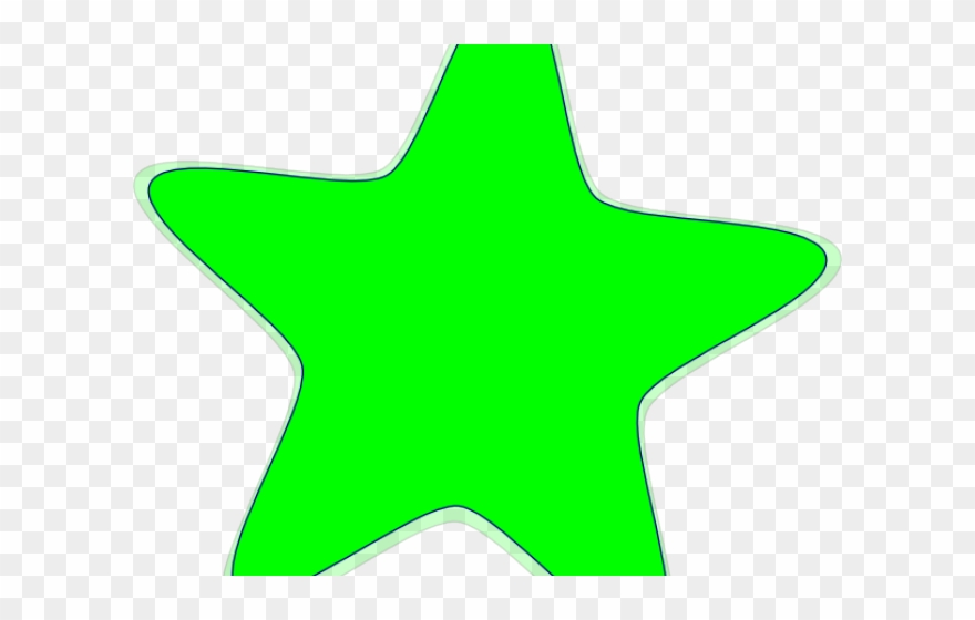 Lime Clipart Green Stars - Png Download